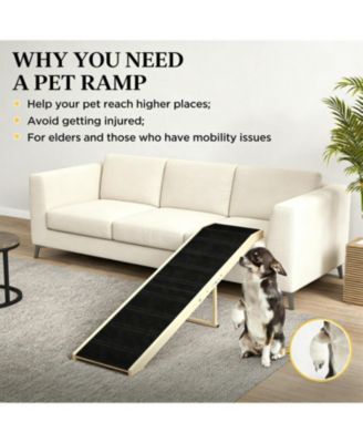 Convenient Pet Ram Dog Ramp  in Black