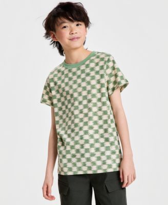 Boys' XS-XL Checker T-Shirt