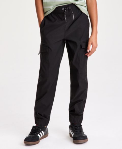 Брюки Epic Threads Tech Cargo Jogger для мальчиков, цвет: Глубокий чёрный