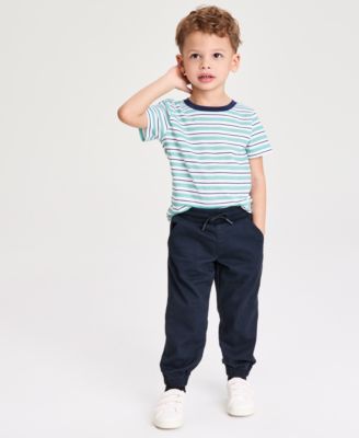Boys' Toddler 12M-5T Twill Jogger Pants