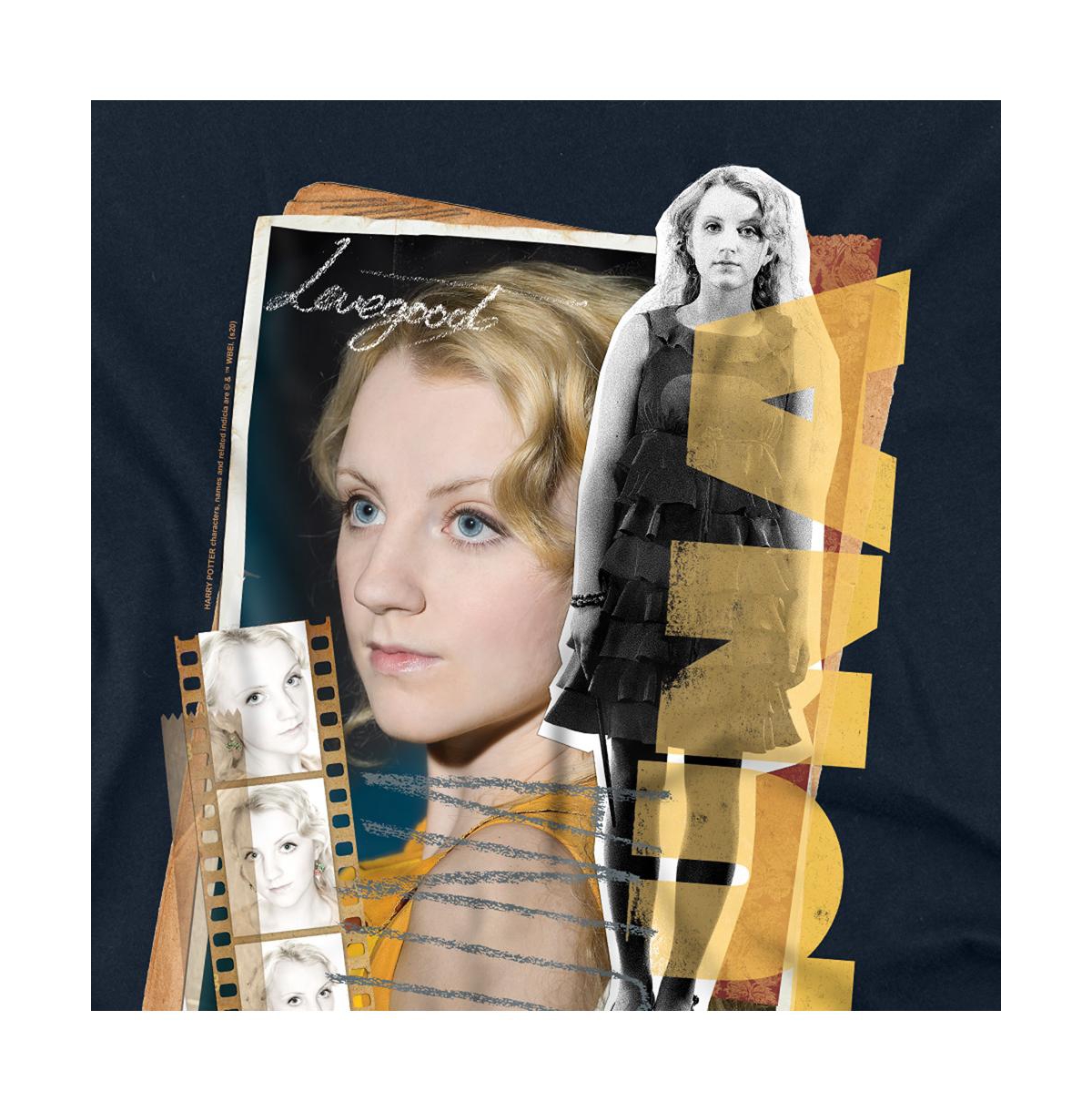 Harry Potter Men's Luna Lovegood Photo Collage T Shirt