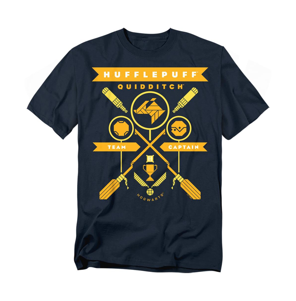 Harry Potter Men's Hufflepuff Quidditch Team Captain T Shirt