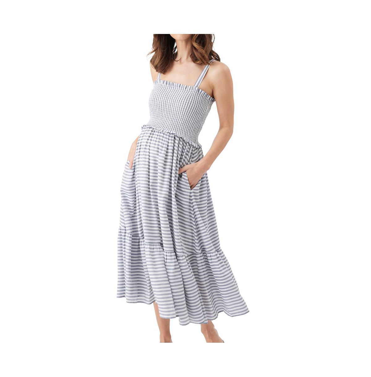 Ripe Maternity Sofia Stripe Dress