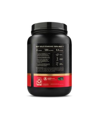 Gold Standard 100% Whey Protein Powder, French Vanilla Creme, 1.5lb Tub