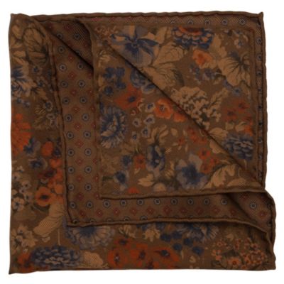 Men's Vico - Double Sided Silk Pocket Square for Men