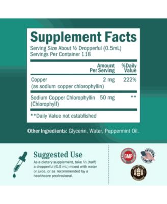 Liquid Chlorophyll, Mint, 2fl oz