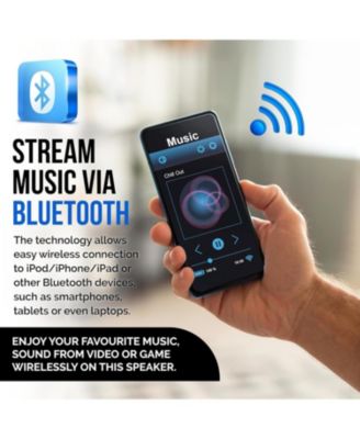 Phillips AZ700T CD Soundmachine, Portable Stereo Boombox With 12W Sound, USB Input For Playback, Headphone Jack, And Easy-To-Read LCD