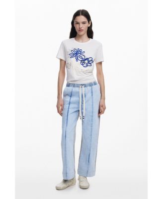 Women's Floral lace T-shirt