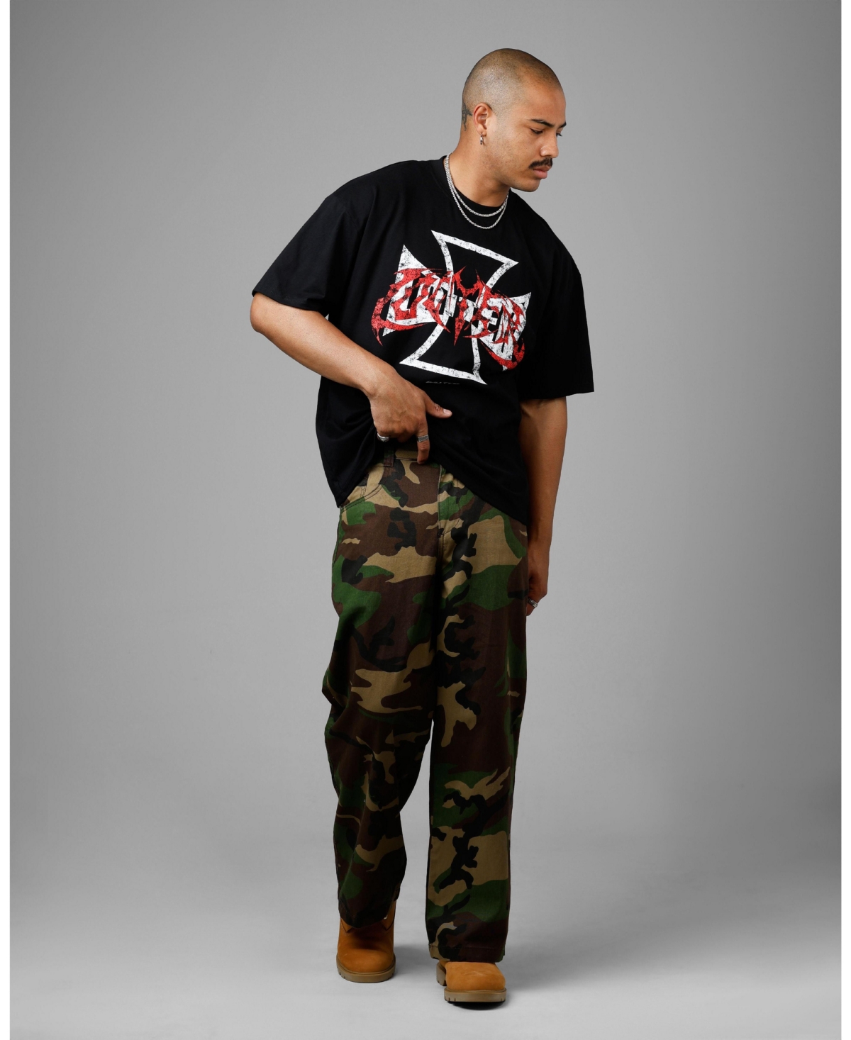 Loiter Men's Forged T-Shirt Black