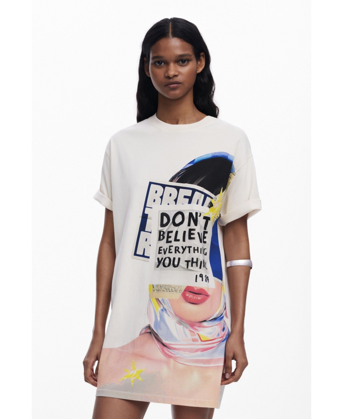 Desigual Women's T-shirt style dress