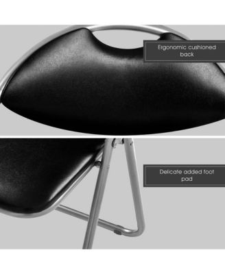 U Shape Folding Chairs Furniture Home Outdoor Picnic Portable