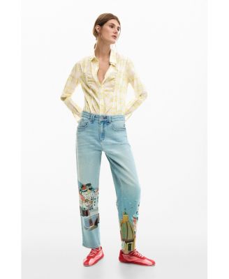 Women's Amalfi denim pants
