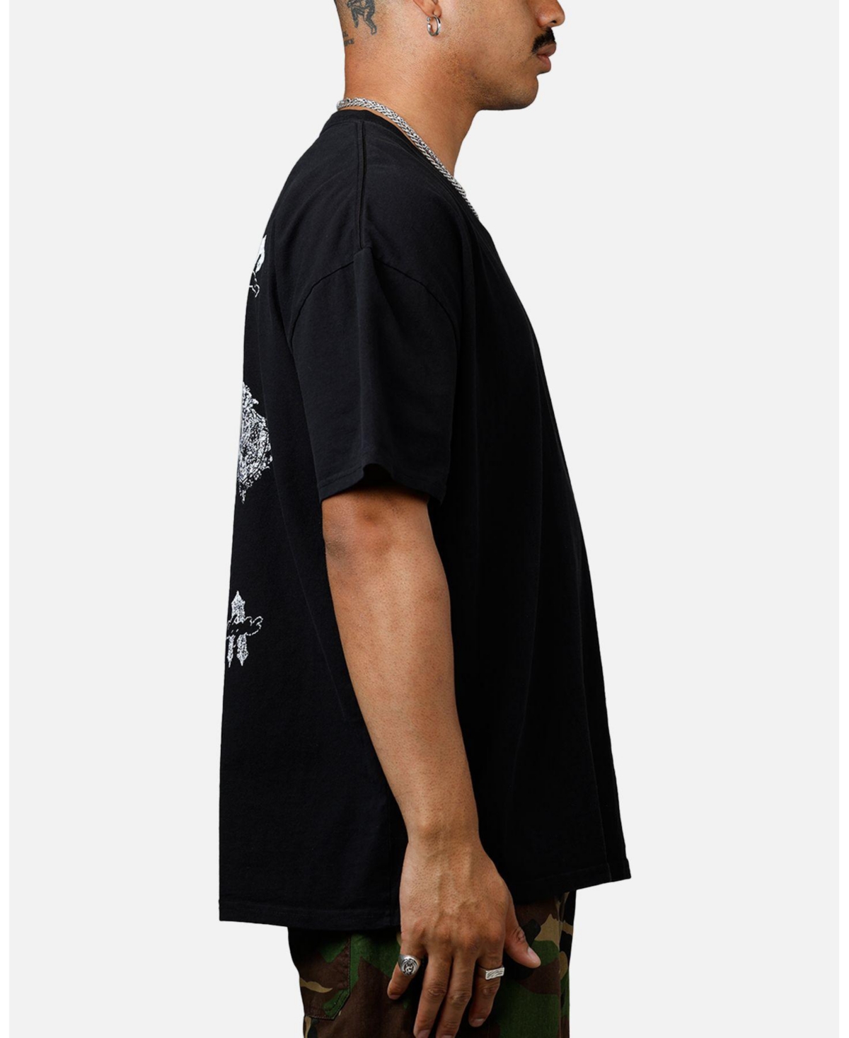 Saint Morta Men's Sleepless Boxy T-Shirt Black