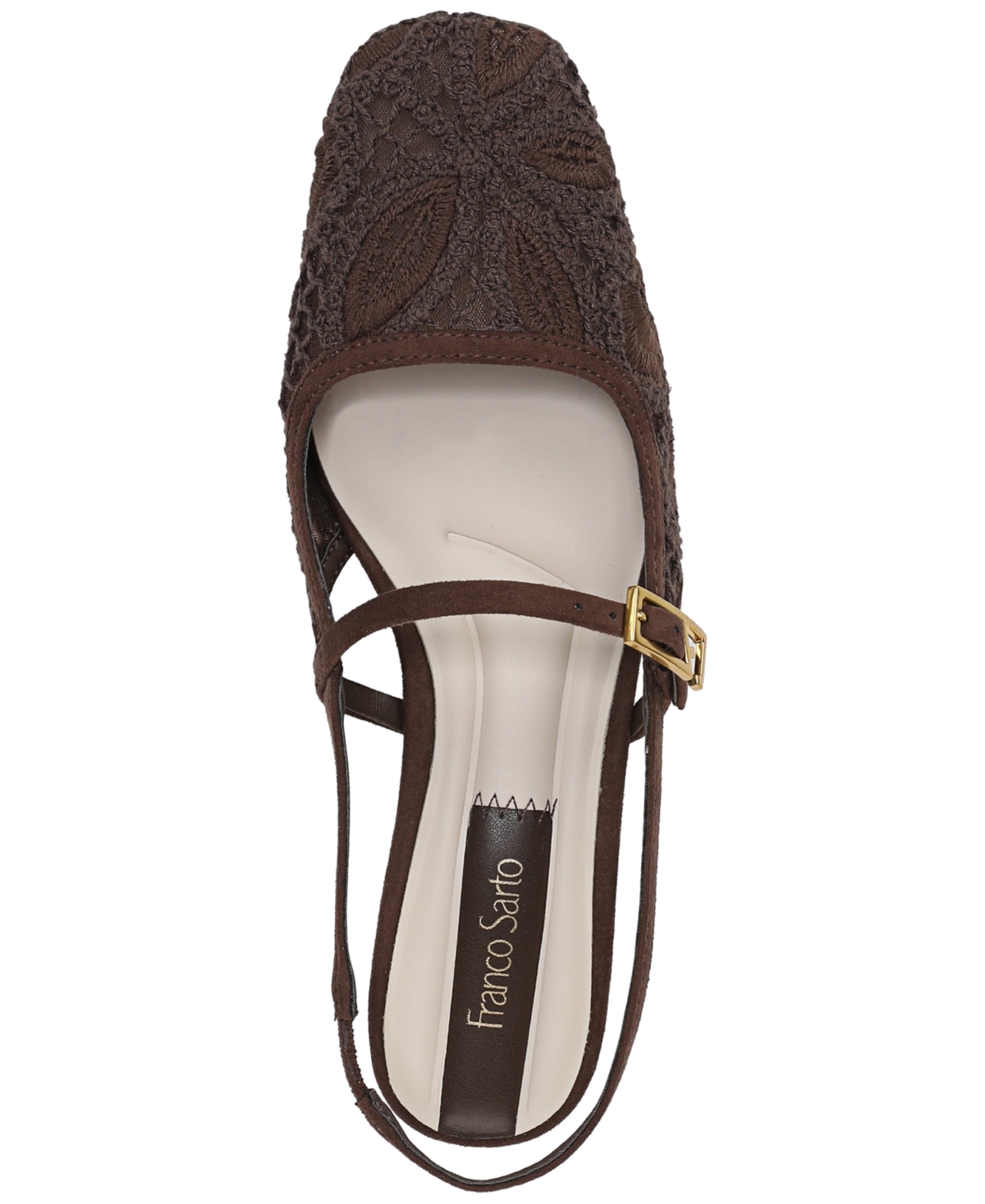 Franco Sarto Women's Destin Round Toe Slingback Flats