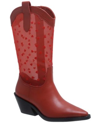 Women's Luciia Mesh Cowboy Boots, Macy's Exclusive