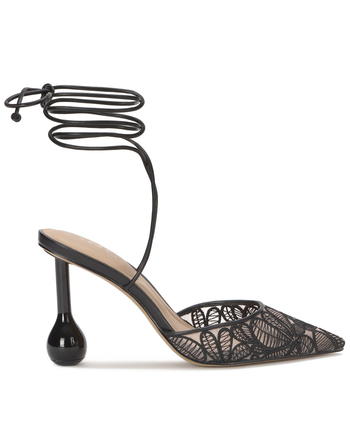 Женские туфли I.N.C. International Concepts Aubryna Lace-Up Heels, цвет: Чёрный — фото 1
