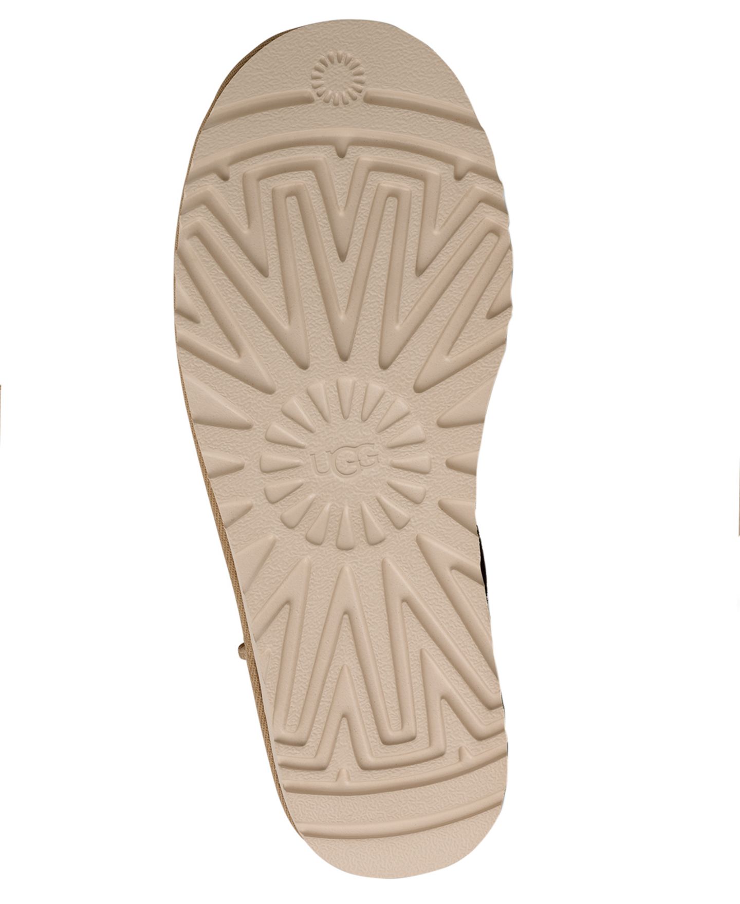 Женские тапочки UGG® Classic Micro Sun Stitch Slip-On Slippers, цвет: Горчичный — фото 5