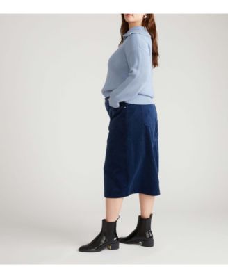 Plus Size Suzi Corduroy Skirt