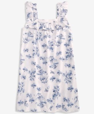 Women's Cotton Toile Clip Dot Chemise