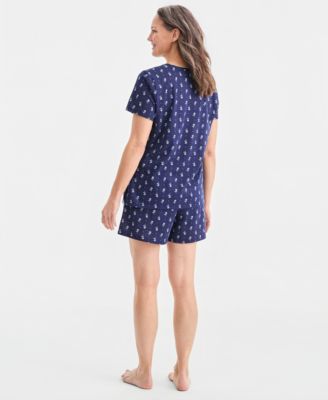 Women's Short-Sleeve Pajamas Set