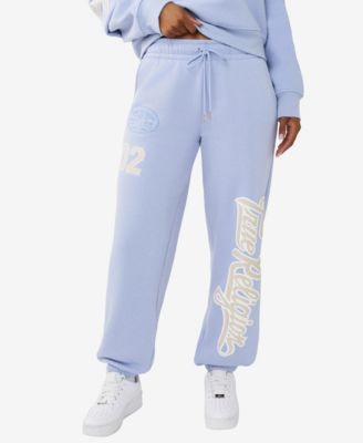 Women's Fleece Boyfriend Jogger Pants