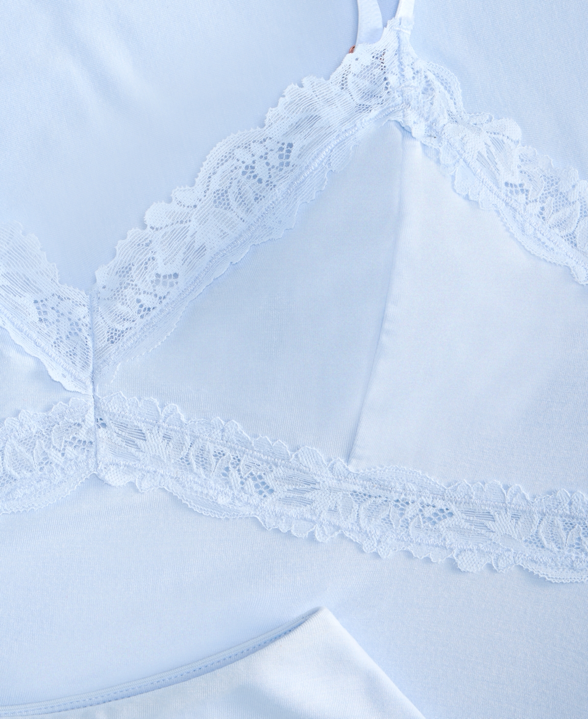 I.n.c. International Concepts Women's Lace-Trim Knit Tank & Pajama Pants Set, Exclusively at Macy's