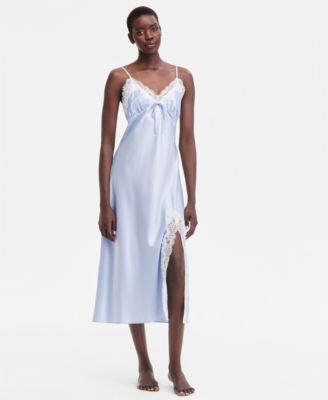 Women's Satin Lace Gown