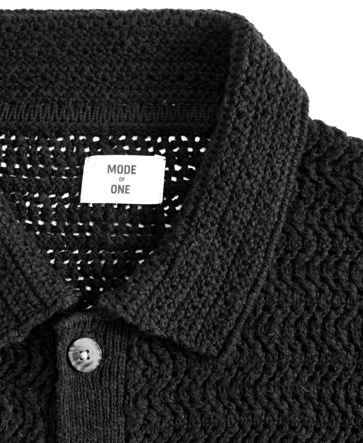 Mode of One Men's Relaxed-Fit Elio Long-Sleeve Polo Sweater, Macy's Exclusive