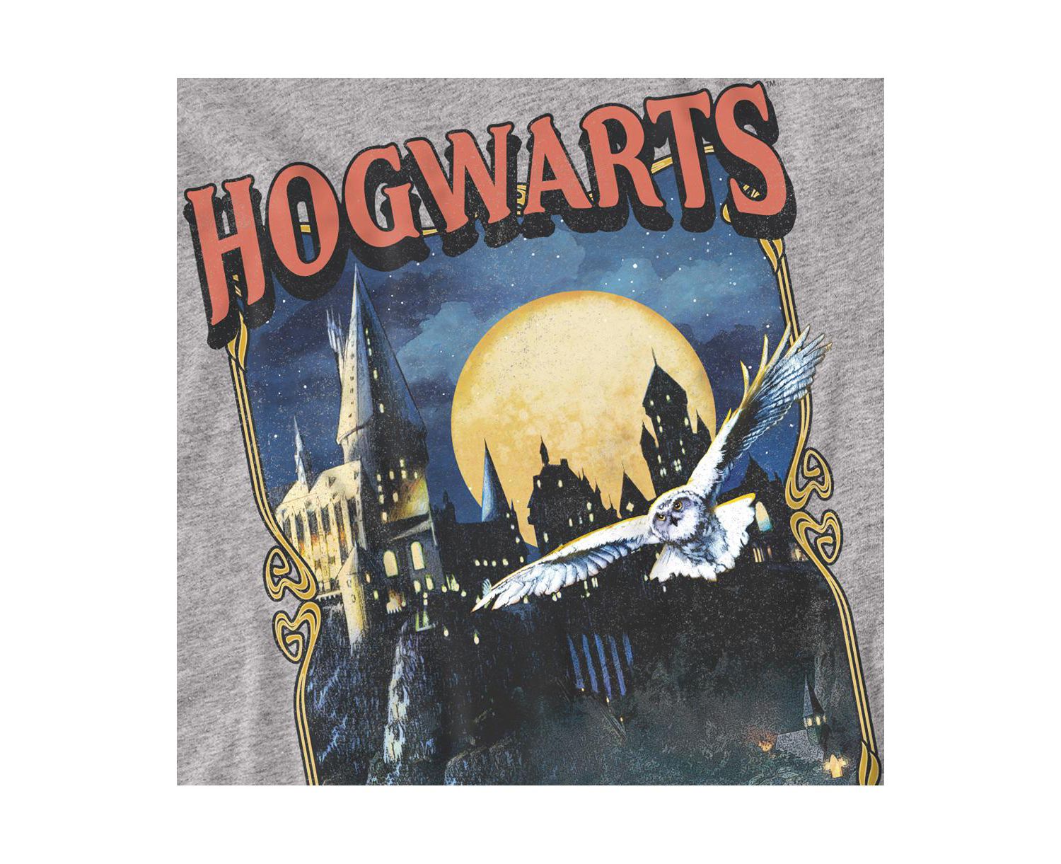 Men's Hogwarts Poster T Shirt