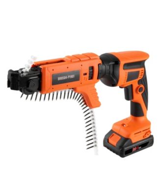 20V Max Auto-Feed Drywall Screw Gun, 4200RPM Brushless Collated Screwgun Kit with 2 Batteries, Charger, Tool Bag & Belt Clip