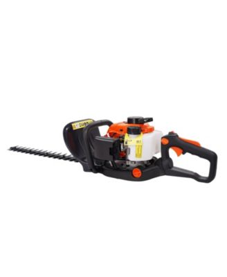 23.2" 26CC 2-Cycle Gas Hedge Trimmer, Dual-Sided Dual-Action Blade, 180&deg; Adjustable Head, Handheld Trimmer for Shrubs