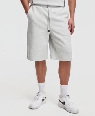 Men's Relaxed-Fit Heather Wide Shorts
