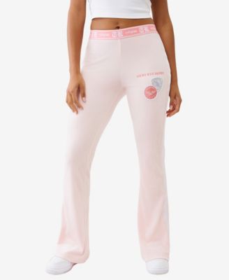 Women's Velour Bootcut Track Pants