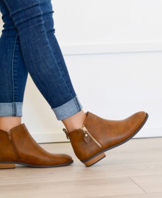Women's Ellis Stacked Heel Booties