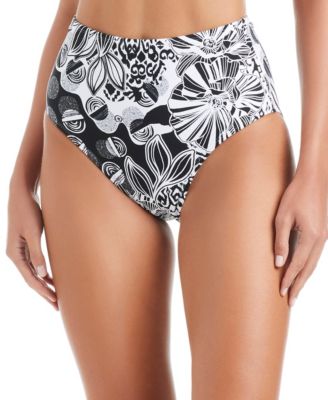Women's High-Waist Pull-On Swim Bottoms