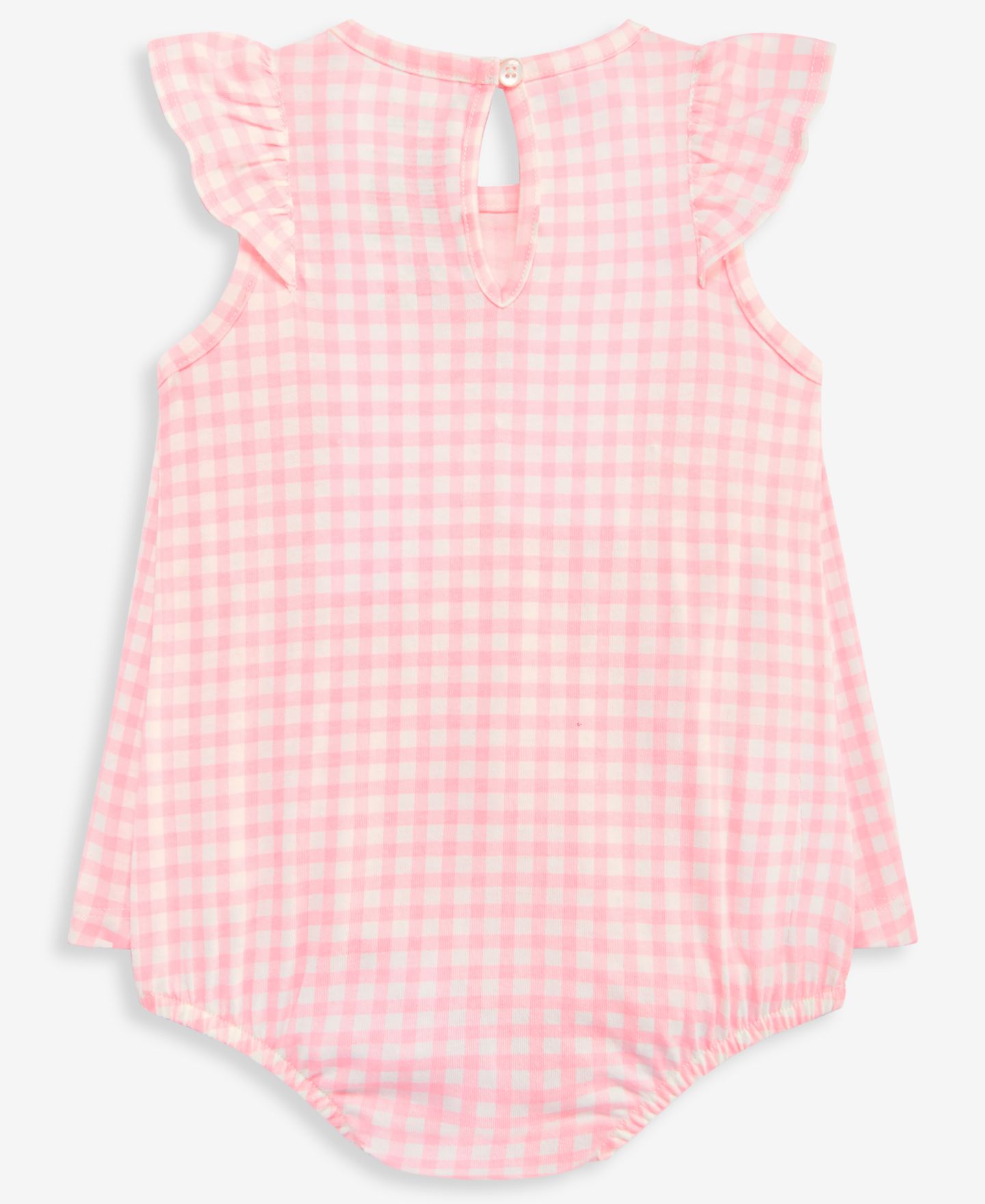 Детский солнцезащитный костюм First Impressions Pretty Gingham, цвет: Розовый — фото 3