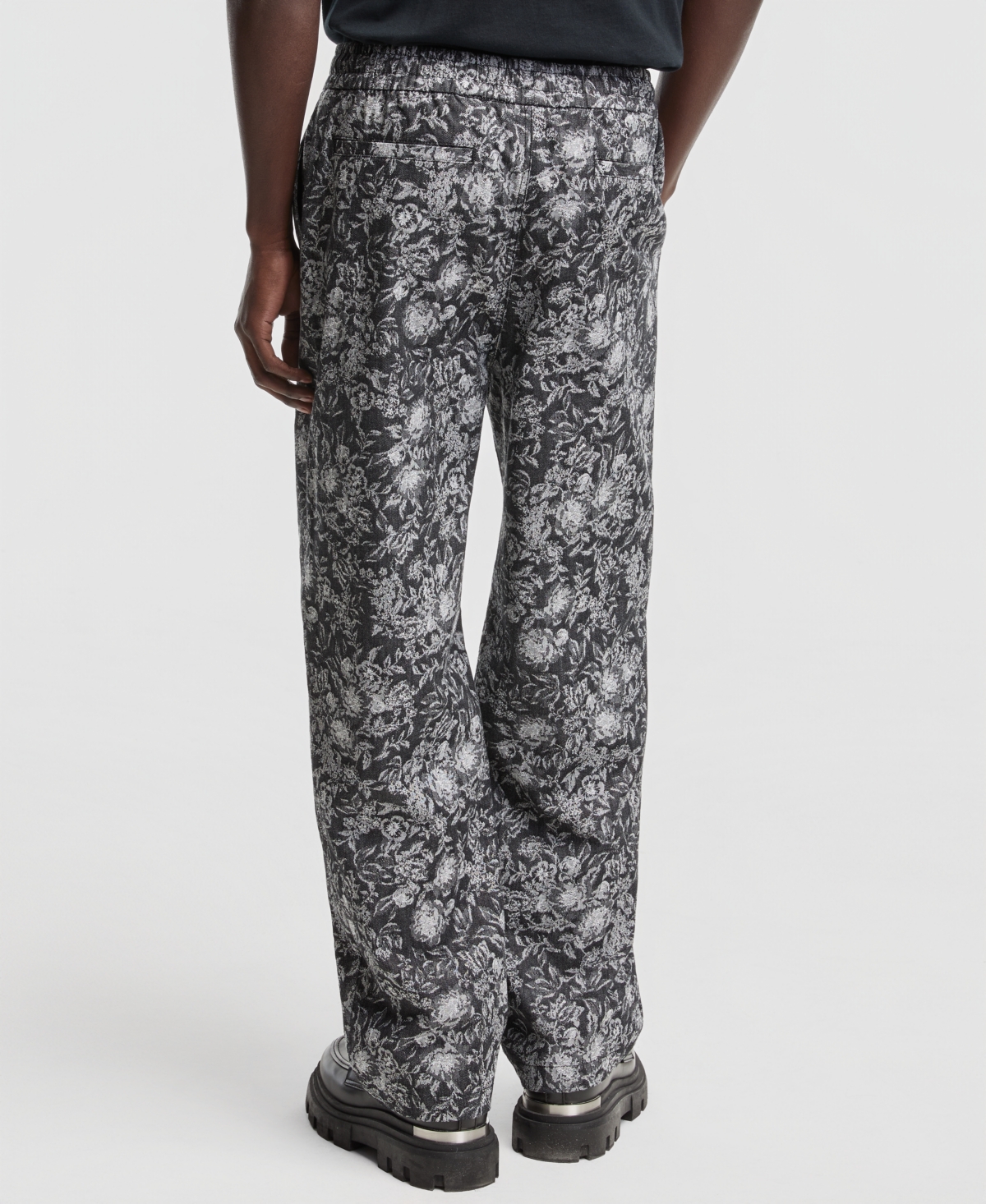 Mode of One Men's Relaxed-Fit Floral Pants, Macy's Exclusive