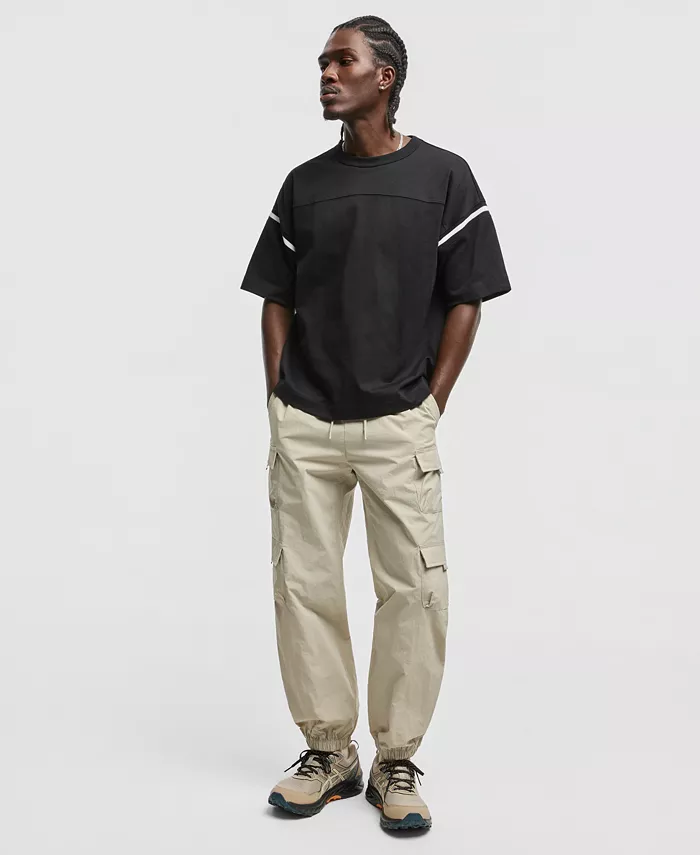 Men's Nylon Cargo Joggers