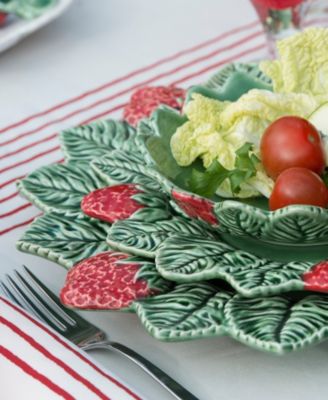 Strawberries 9.3" Round Bowl