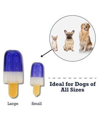 Unique Popsicle Freeze Dog Toy – Rubber Chew Toy for Soothing and Engaging Playtime – Large