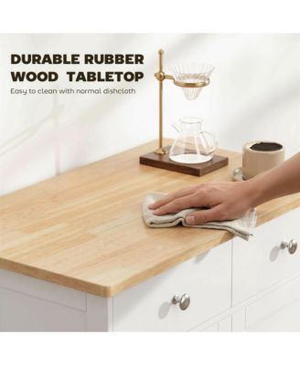 Buffet Cabinet, Bar Cabinet with 2 Drawers,