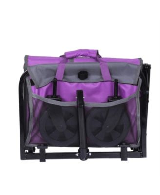 Dog Trolley with Bench Seat and Dog Leash