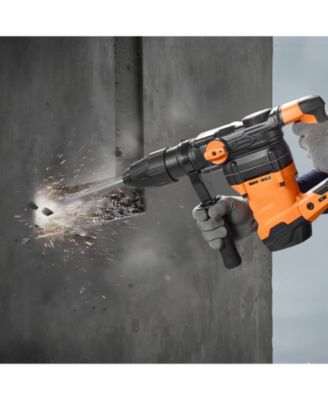 1-9/16" SDS-Max Rotary Hammer Drill, 13 Amp Corded, Variable Speed, Vibration Control, Safety Clutch, Demolition Hammer