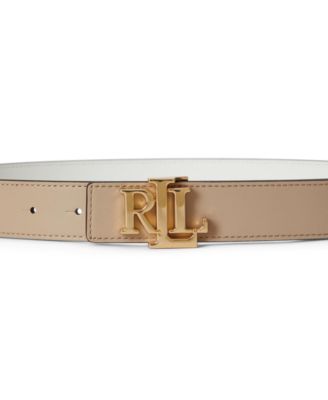 Logo Reversible Leather Belt