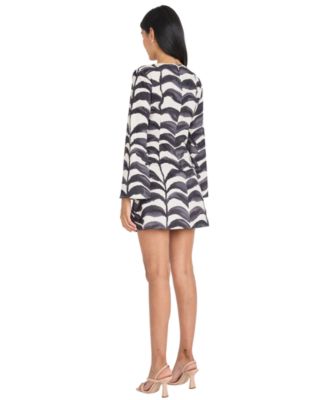 Women's Long-Sleeves Mini Dress