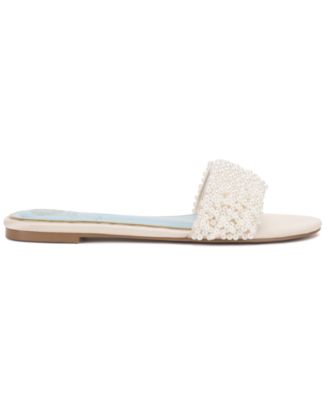 Women's Balea Beaded Flat Slide Sandals