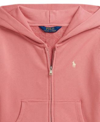 Girls' 2T-6X Terry Full-Zip Hoodie