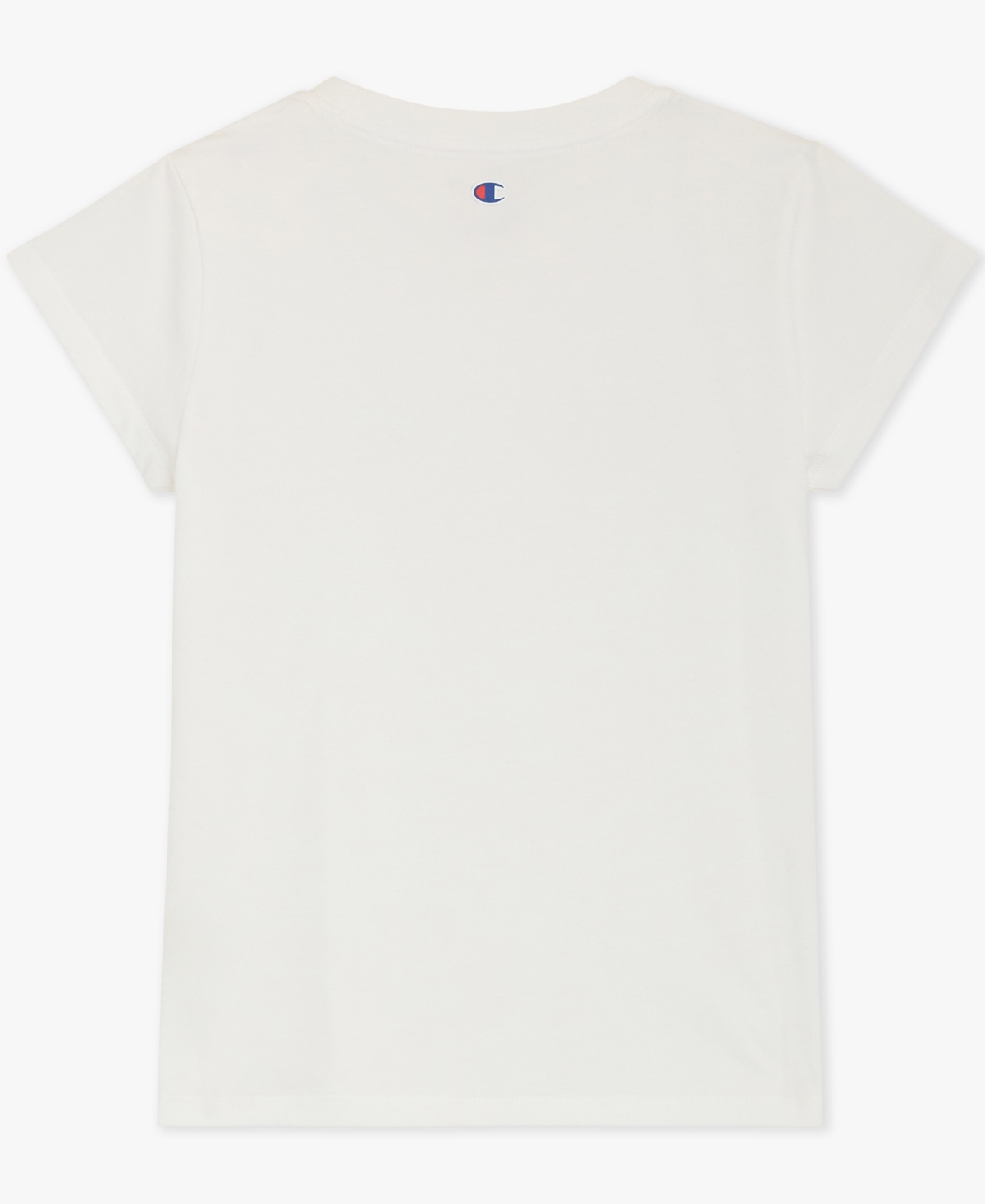 Champion Girls' 7-16 Crewneck Rainbow Logo Graphic T-Shirt