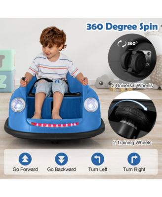 12V Electric Kids Ride on Bumper Car Battery Powered Bumping Car with Remote Control