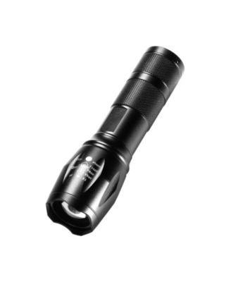 2-Pack LED Flashlight, 2000 Lumens, Adjustable Focus Beam, 5 Modes, IP44 Water Resistant, Handheld